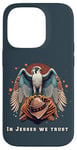 iPhone 14 Pro In Jesses We Trust Epic Cool Falconry Falconer Bird Hawking Case