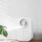 Cool Mist Humidifier with Fan 2.5L Quiet Ultrasonic Humidifier Touch Adjustable Mist Output Waterless Auto Shut-Off