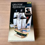 NEUF Maquette Bateau HELLER 1/150 GRANDE HERMINE Vintage !