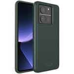 TUDIA DualShield Grip Coque Compatible avec Xiaomi 13T / 13T Pro Case 5G, [MergeGrip] Coque de Protection de Qualité Militaire Résistante Aux Chocs Double Couche Antidérapante Robuste (Vert Pin)