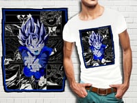 T-Shirt Blanc Homme Collection Manga Dragon Ball Z 302