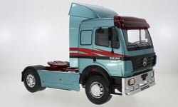 MODELCAR - Camion solo de 1994 couleur vert - MERCEDES 1938 SKII - 1/18 - MOD...