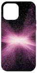 Coque pour iPhone 12 Pro Max Étoile rose explosion lumières espace