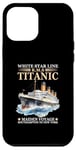 Coque pour iPhone 12 Pro Max Titanic Expert – White Starline RMS Titanic Garçons Filles