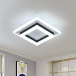 23w LED-taklampa, akryl taklampa, modern LED-taklampa för vardagsrum, sovrum, kök, (kallt vitt ljus)