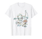 Rugrats Run From Reptar Tommy Chuckie Artline Chest Logo T-Shirt