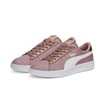 PUMA Smash V2 Glitz Glam Jr Chaussures de Tennis, Rose-Or, 37 EU