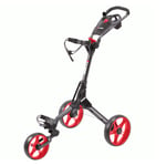 Cube 3.0 Skymax 3 Wheeled Golf Cart One Click Push Golf Trolley + Free Gifts