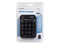 LogiLink - Ensemble clavier et souris - sans fil - 2.4 GHz - QWERTZ - Allemand