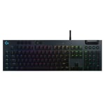 Logitech G915 X Low-Profile Wired Gaming Keyboard (Black)