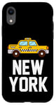 Coque pour iPhone XR New York City Graphic Tees - Cool New York City Funny Taxi