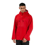 Berghaus Men's Ridgemaster 3L Gore-Tex Shell Waterproof Jacket, Goji Berry, XS