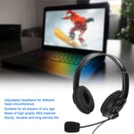 Abs Lightweight Computer Mobile Phone Gaming Headset Moving Coil 3.5Mm Call Head