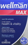 Wellman Max - Maximum Strength Multivitamin Formula Mix with Support for energy,