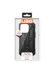 UAG Monarch Series Rugged Case for Apple iPhone 15 Pro [6.1-inch] - Monarch Carbon Fiber - baksidedeksel for mobiltelefon