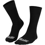 SUPPORT Chaussettes de cyclisme ultra légères pour homme - Technologie respirante antidérapante - Accessoires de cyclisme pour randonnée, marche, escalade, vélo, Noir , 8-9