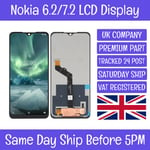 Nokia 6.2 / 7.2 TA-1200 TA-1198 TA-1193 LCD Display Screen Digitizer Assembly