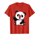 Red Panda Nose Funny Day Kids T-Shirt