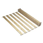 Furniture to Go Bed Slats, Nature Pine, 160 cm Wide