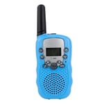 Mini Walkie Talkie T-388 2PCS-Paire pour enfant radio bidirectionnelle amateur Bleu