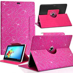 KARYLAX Housse Etui Diamant Universel S Couleur Rose Fushia pour Tablette Alcatel One Touch Pixi 7 Pouces