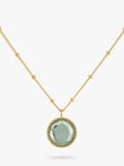 Auree Barcelona Birthstone Vermeil Necklace