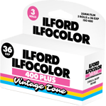 Ilford Ilfocolor 400 Plus Vintage Tone 135/36 3-Pack