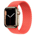 TG Hållbart Elastiskt Apple Watch Armband 38mm/40mm/41mm Orange M