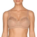 PRIMADONNA SOUTIEN GORGE SANS ARMATURE TAILLE 90D MODELE COUTURE COLORI CREME