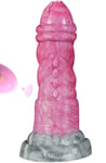 Pink Alien Luminara Vibrating Dildo 20,5 cm