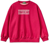 United Colors of Benetton Girls and Girl's Jersey G/C M/L 32N4C10du Sweatshirt, Rosso Magenta 2e8, 170 cm