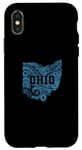 iPhone X/XS Ohio Pattern in Map USA America Case