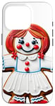 iPhone 16 Pro Raggedy Ann Gingerbread Cookie Case