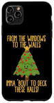 Coque pour iPhone 11 Pro Max From The Window To The Wall Poème de Noël avec citation de Noël