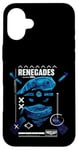 Coque pour iPhone 16 Plus Sniper Elite Renegades Faction Multijoueur Logo Bleu