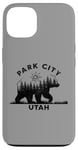 Coque pour iPhone 13 Park City Utah Vacation Ours Forêt Soleil