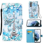 Samsung Galaxy S21 FE 5G      Designer PU Case      EiffelTower