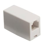 Coupleur rj11 à connecteur rj11 femelle vers rj11 femelle blanc valueline