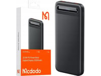 Power Bank Mcdodo Mc-3881 Digital Display 10000Mah, 22.5W To D (Black)