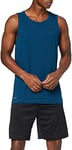 Nike M NK Dry Tank DFC Solid Débardeur Homme, Valerian Blue, FR : 4XL (Taille Fabricant : 4XL)