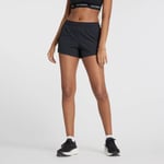 New Balance RC Seamless 3" Shorts Svart med Reflekser | Løpeshorts for Optimal Komfort