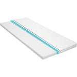 Torana - Sur-matelas 80 x 200 cm Mousse froide Profil d'œuf 6 cm