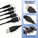 5-in-1 USB-latauskaapeli SP/3DS/NDSLITE/WII U/PSP varten