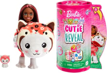 Barbie Cutie Reveal Poupée Chelsea Costume Panda Rouge Mattel HRK28