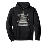 Piano Xmas Tree Pianos Christmas Tree Merry Christmas Pullover Hoodie