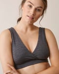 Amme BH Ull | Boob Design - Go-To Merino Bra - Mørk grå