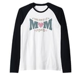 Unlimited Mom Power, Mother´s Day Tribute, I Love You Mom Raglan Baseball Tee