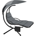 Tectake - Fauteuil suspendu pare-soleil avec protection uv