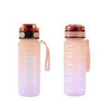 I-Drink - Tritan Bottle - 750 ml. orange and lilac - (ID2124)