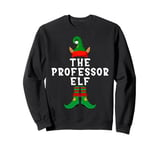 The Professor Elf Funny Christmas Xmas Matching Family Group Sweatshirt